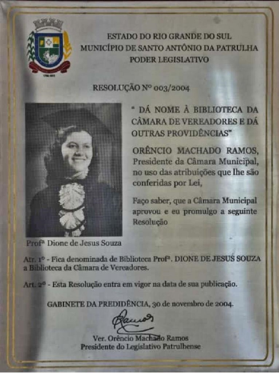 Profª Dione De Jesus SouzaOK
